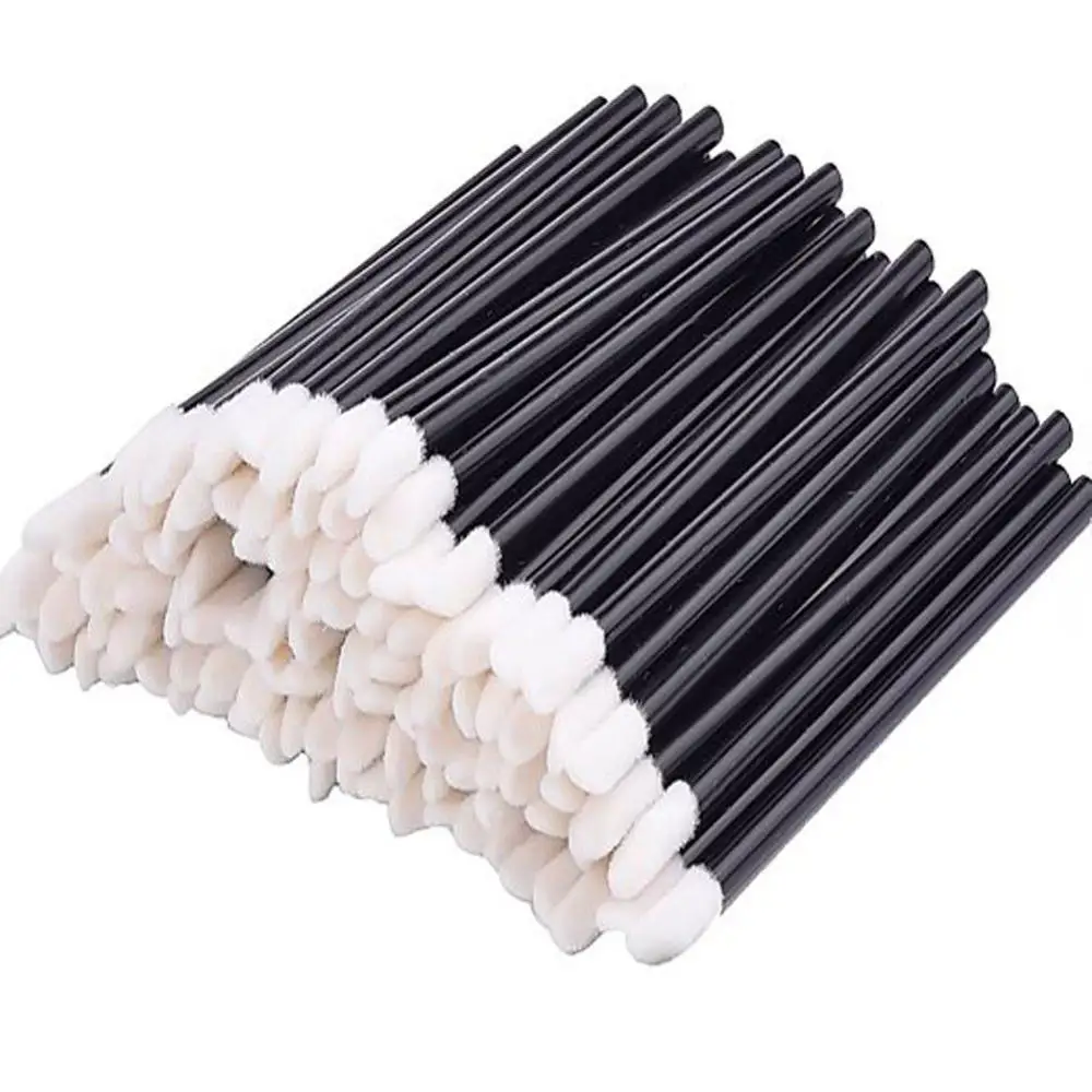 

500Pcs/Set Disposable Lip Brushes Soft Make Up Brush For Lipstick Lip Gloss Wands Applicator Makeup Beauty Tool