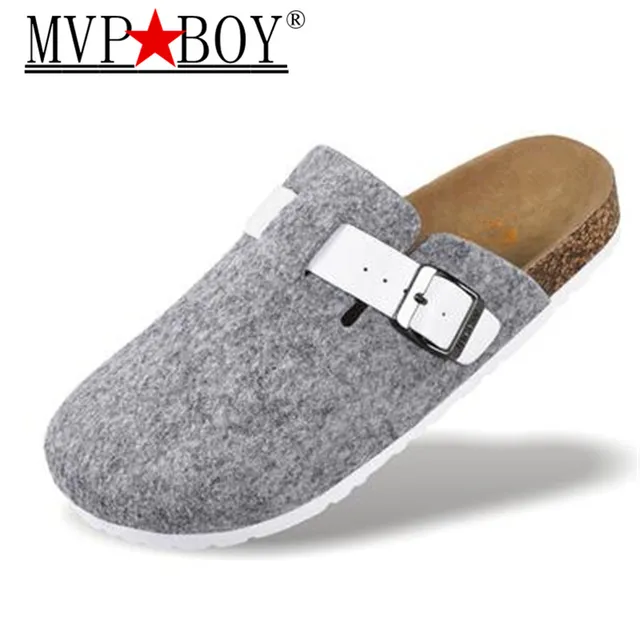 mvp boy plus size 36 44 new men shoes cork shoes casual sandals size 44 mens shoes