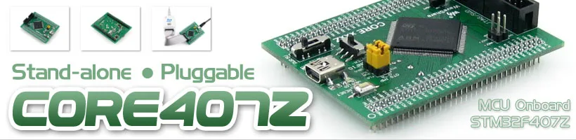 Core407Z STM32F4 основная плата STM32 макетная плата с STM32F407ZxT6 MCU полный IO расширитель JTAG/SWD интерфейс отладки