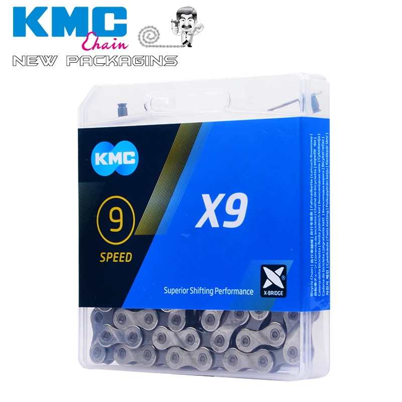 

KMC x8 x9 x10 x10sl x9sl x11sl bicycle chain 9 10 11 s gold mountain road bike and sramn 7 8 9 10 11 / 116l