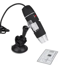 USB 8 LED 500X Digital Microscope Endoscope Magnifier Video font b Camera b font Black High