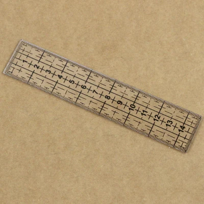 Прозрачная стеганая швейная Лоскутная линейка режущий инструмент портной поделки DIY многофункциональная Лоскутная линейка - Цвет: A 3x15cm