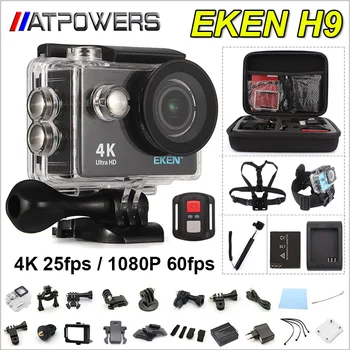 Action camera deportiva Original EKEN H9 / H9R remote Ultra HD 4K WiFi 1080P 60fps 2.0 LCD 170D pro sport waterproof go camera!