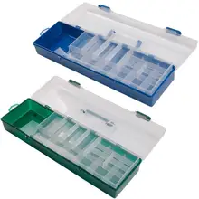 Рыболовные приманки, двухсторонние пластиковые ящики для приманки, рыболовные снасти для хранения