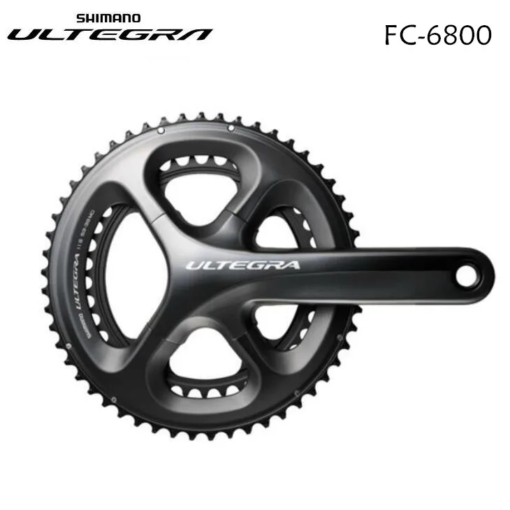 

Shimano Ultegra 6800 FC-6800 50-34T 53-39T 52-36T 46-36T 11 Speed 165mm/170mm/172.5mm/175mm Crankset Road Bike Crank with BBR60
