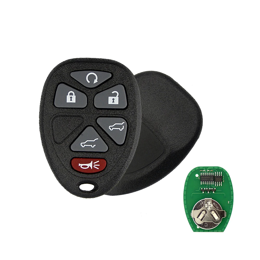 OkeyTech для Chevrolet Avalanche Cadillac Escalade 315 МГц Автомобильный ключ 6 кнопок для датчик положения дистанционное управление FCC ID OUC60270