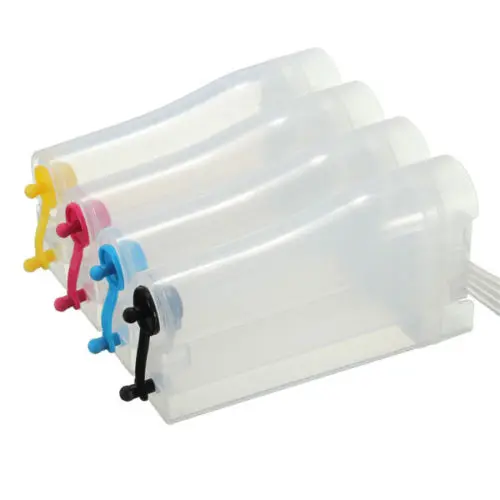 

INK WAY 4 color DIY CISS Ink Tank with 1 meter ink tube and 4 sealed colorful plugs
