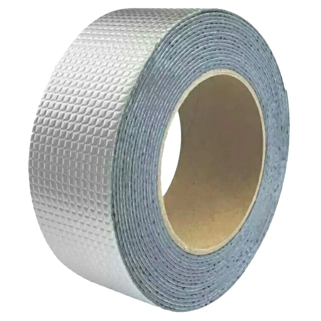 

Aluminium Foil Butyl Tape Adhesive Waterproof Repairs Duct Tape Heat Shield