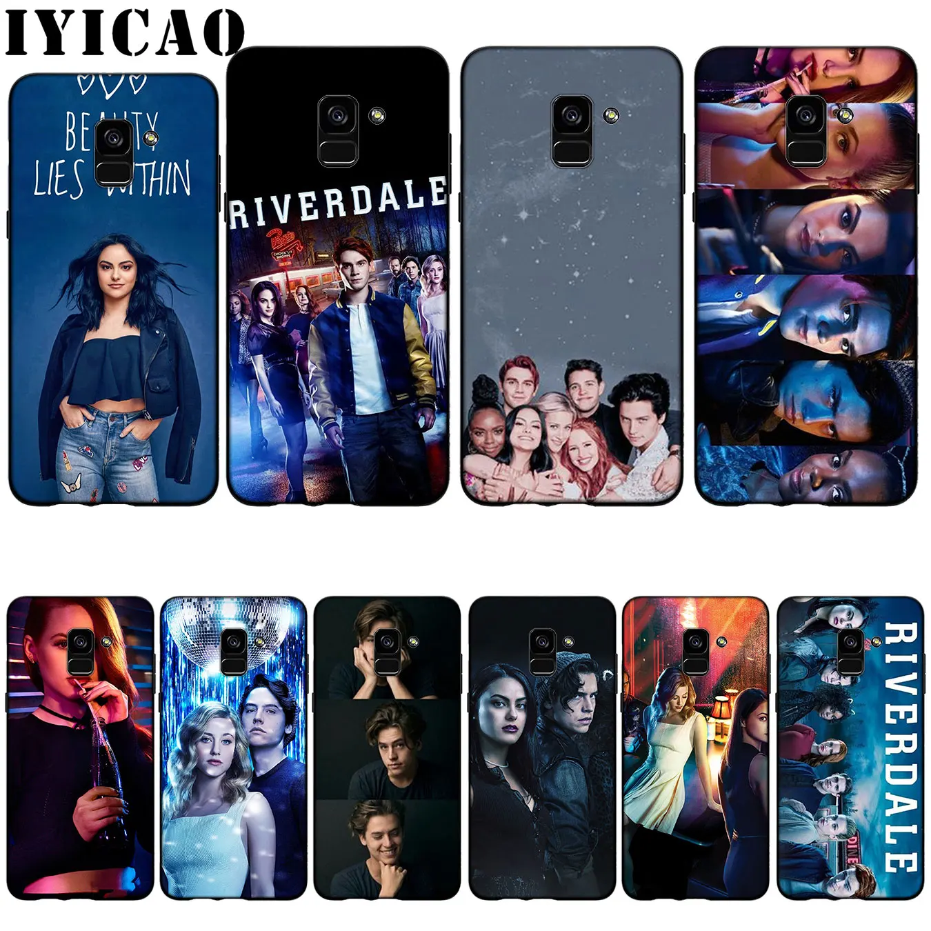 

IYICAO Riverdale Dominant Silicone Soft Case for Samsung Galaxy A6 Plus A9 A8 A7 2018 A3 A5 2016 2017 Note 9 8