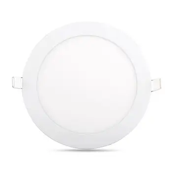 

Ceiling Downlight LED Panel Light Ultra Thin Ceiling Recessed Grid Downlight Lamp Round White Aluminum 220V AC SMD2835 LED Chips