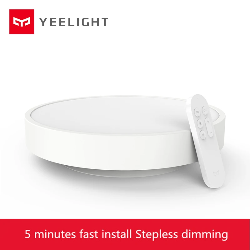 

Yeelight Smart Led Ceilling Light Dimmable WiFi/Bluetooth App Smartphone Remote Control Ceiling Lamp Work with Alexa/Google Home