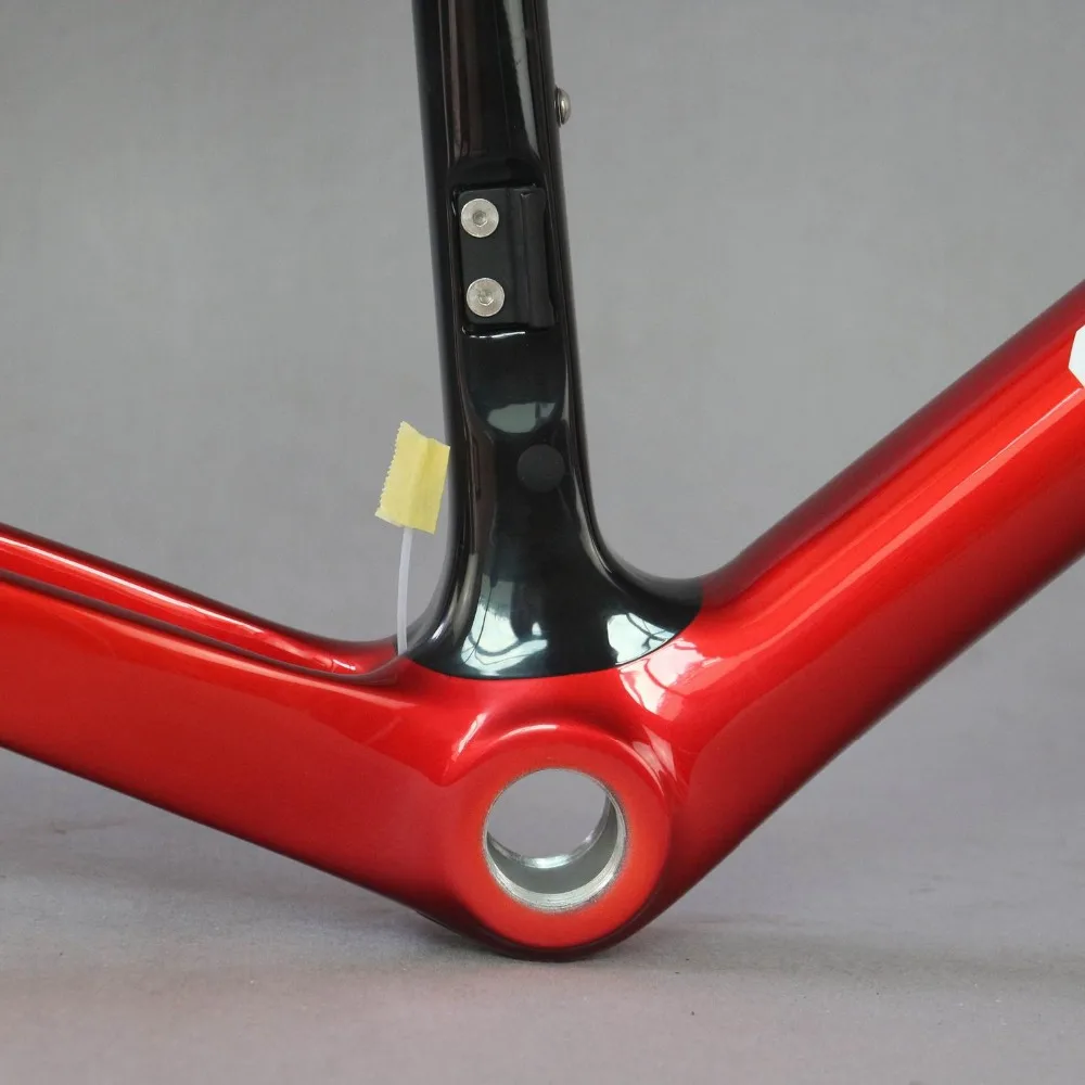 Cheap Flat Mount Max Tire 42C China carbon cyclocross disc brake gravel bike frame tantan factory carbon frame 5