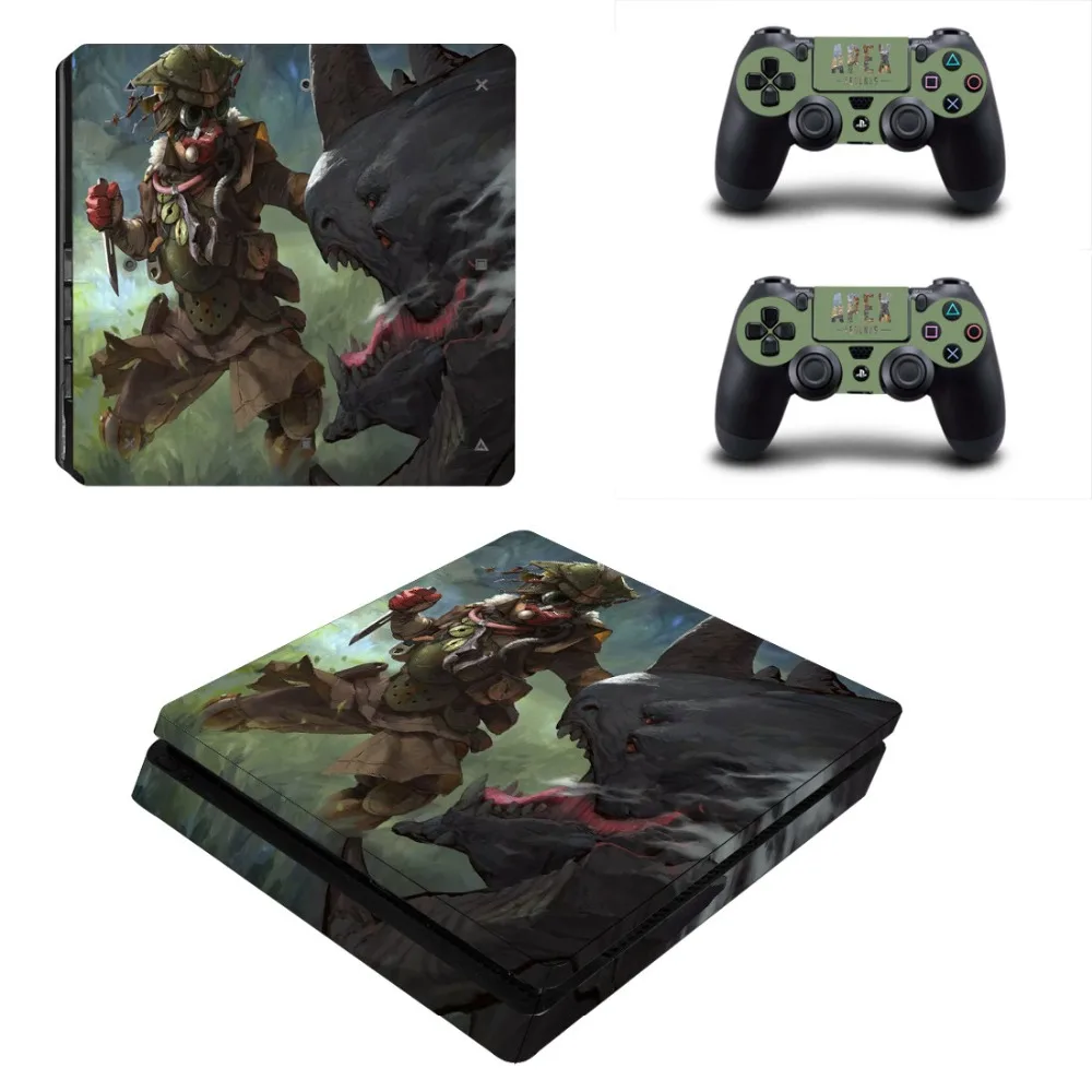 Вершина легенды PS4 тонкий кожи Стикеры винил для Игровые приставки 4 консоль и контроллеры PS4 тонкий кожи Стикеры s Наклейка деколь