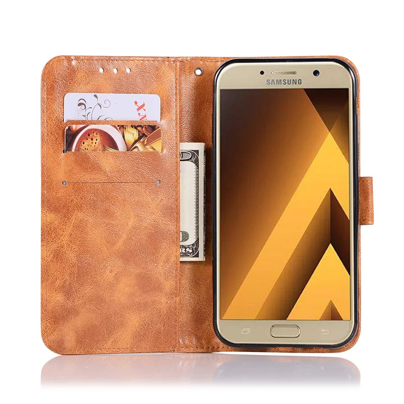 For Samsung Galaxy A5 2017 Case Samsung A5 2017 Case Wallet PU Leather Phone Case For Samsung Galaxy A5 2017 A520 A520F SM-A520F (21)