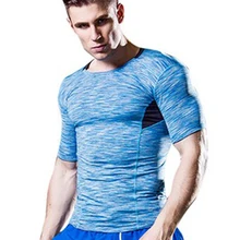 Мужская спортивная футболка спортивные компрессионные футболки с короткими рукавами фитнес-футболки для бега Cossfit Jersey hiit футболки