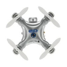 Мини CX-10W 4CH 6-Axis Gyro Wifi FPV RC Quadcopter RTF мини дрона с дистанционным управлением с 0.3MP Камера 3D сальто Функция