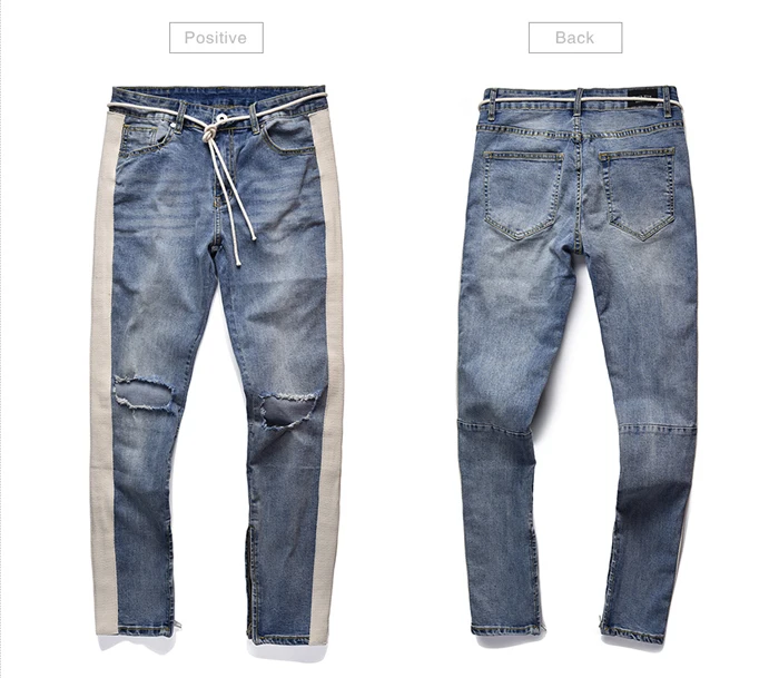 Апрель Момо для мужчин рваные узкие джинсы хип поп брюки для девочек мотобрюки пот брюки уличная мужские брюки-карандаш мотобрюки Hombre