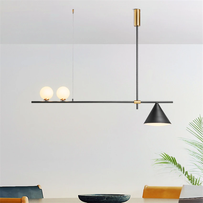 

Nordic LED Chandeliers Pendants Modern Lamp Living Room Restaurant LED Pendant Lamps Designer Iron Hanging Lamps Lights Fixtures