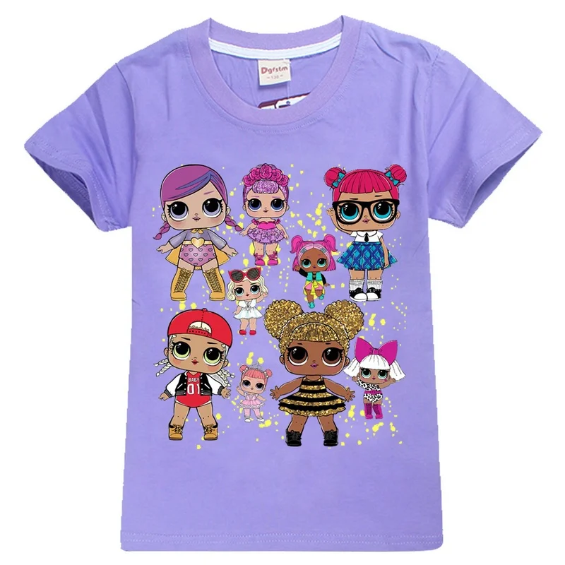 New Summer Brand Children T Shirts for baby girl clothes Boys Summer Top Tees Pink Kids T-shirts Clothing