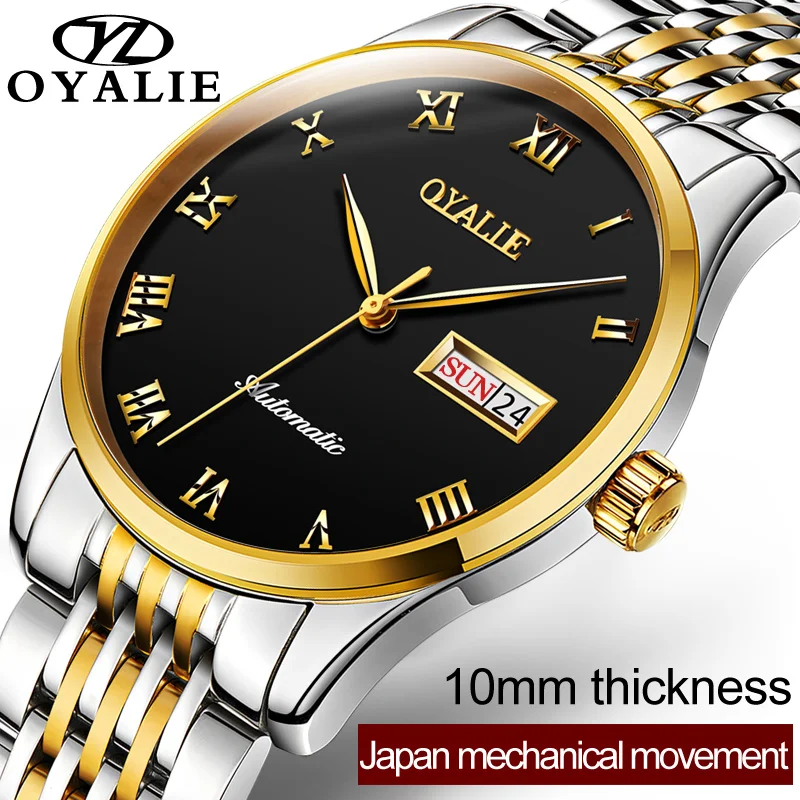 Часы мужские механические с турбийоном из нержавеющей стали|wristwatch brand|wristwatch stainless