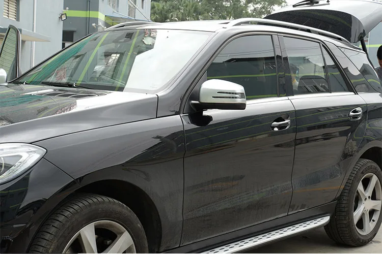 2x хромированное автомобильное боковое зеркало заднего вида из АБС Крышка Накладка для Mercedes benz ML GL 2013- GLE GLS класс