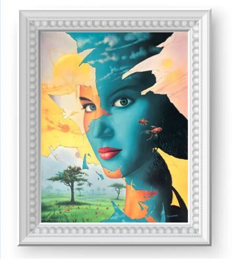 

DIY 5D Diamonds Embroidery Diamond Mosaic New Camouflage face cube drill Diamond Painting Cross Stitch Kits Home Decoration