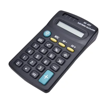 

1pc Desktop General Purpose Black 8 Digit Calculator For Office Working Shipping without Battery