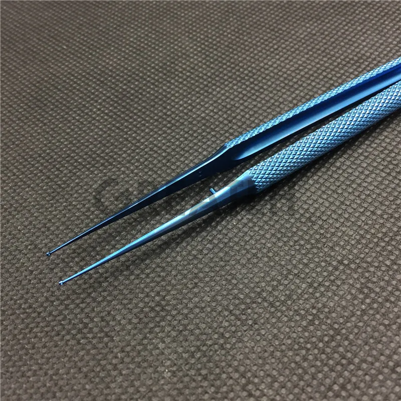 

Titanium Ringtip Forceps Ent Plastic Surgery Micro Fine Whole Ring Tip High Quality