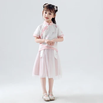 

Hanfu Costumes Chinese Style Flower Fairy Tang Dress Chinese Ancient Traditional Hanfu Dress Folk Dance Performance Wear DQL480