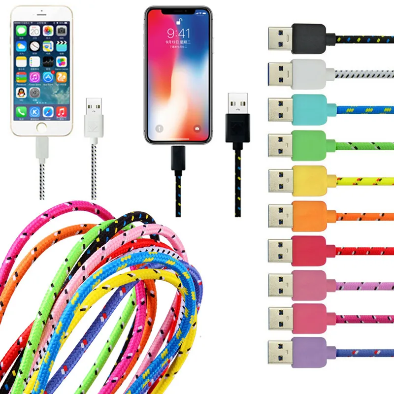 1 м 2 м 3 м USB кабель для зарядки iPhone 7 8 Plus X XS Max XR Быстрая зарядка USB кабель для передачи данных для iPhone 5 5S SE 6 6S Plus провод зарядного устройства