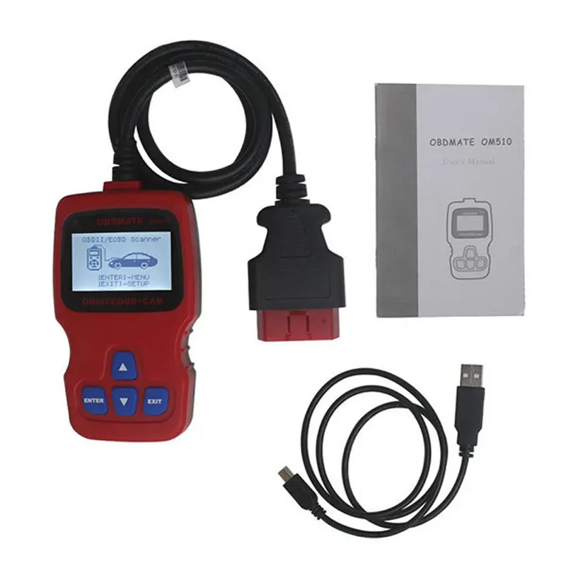 Цена за Лучший оригинальный AUTOPHIX OBDMATE OM510 OBD2 автомобиля читателя кода для V W АС di OBDII OBD 2 OM-510 авто диагностический инструмент сканер Цена за Лучший оригинальный AUTOPHIX OBDMATE OM510 OBD2 автомобиля читателя кода для V W АС di OBDII OBD 2 OM-510 авто диагностический инструмент сканер