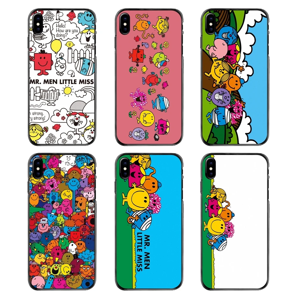 Для Huawei P7 P8 P9 P10 Lite Plus 2017 2016 Honor 5C 6 4X 5X Mate 8 7 9 Anime Mr. Men and Little Miss Print аксессуары сумка