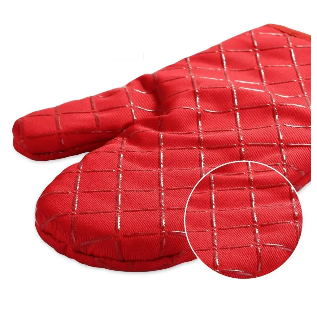 HOT SALE Oven Gloves Non Slip Kitchen Oven Mitts Heat ...