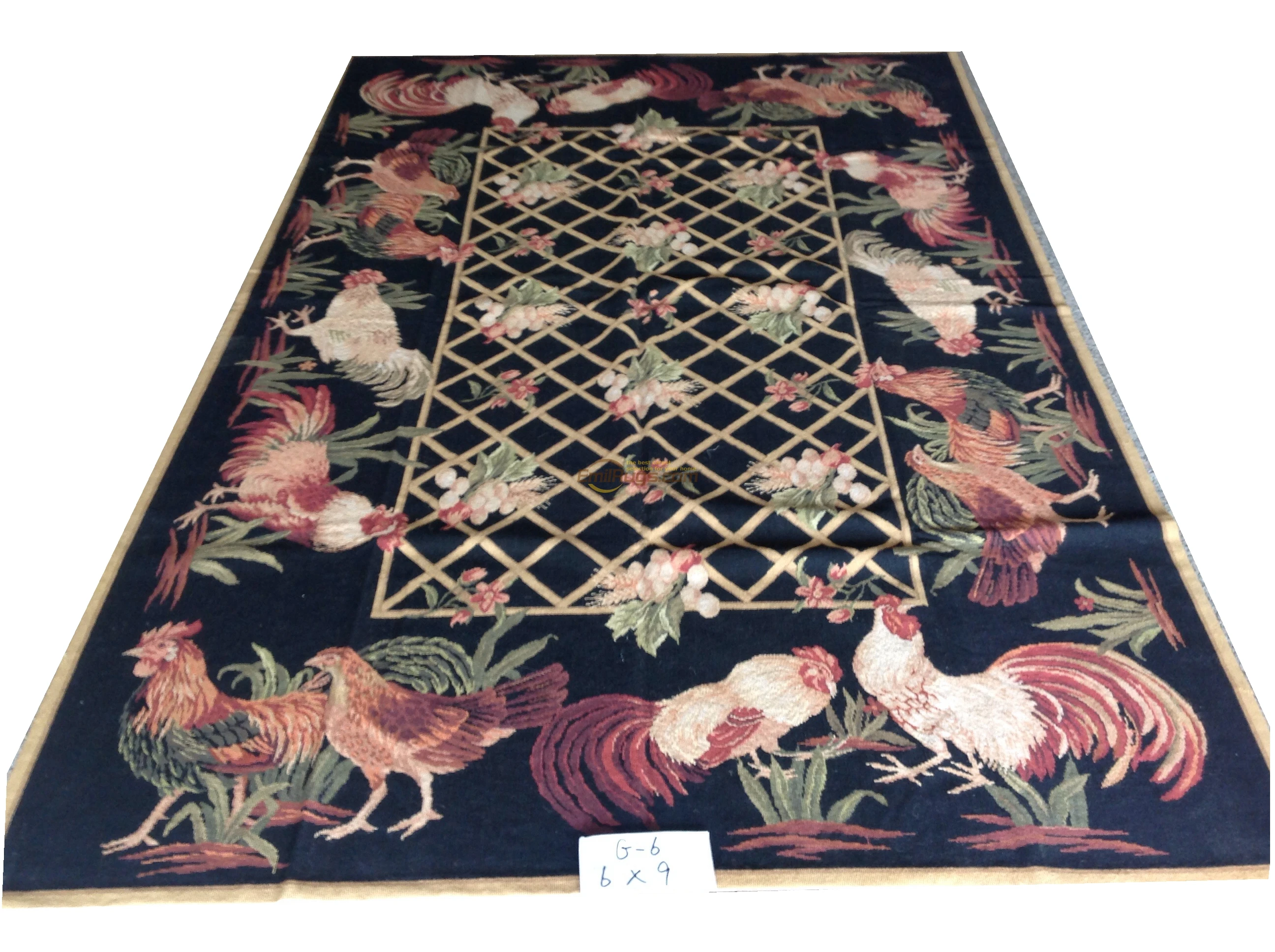 100 wool hand stitched needlepoint carpets needleopint rugs