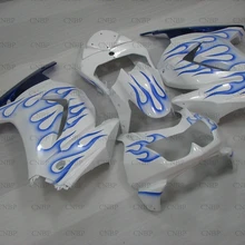 Для Kawasaki Zx250r 2008- Набор для всего тела ниндзя 250R 2009 комплект обтекателей для Kawasaki Zx250r 08 09 белого и синего цвета Frame обтекатели