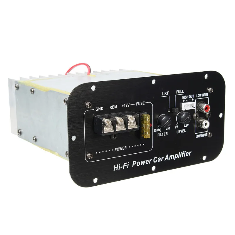 Nuevo amplificador de potencia de graves de alta fidelidad de 150 W 12 V potente subwoofer Digital de 6-12 pulgadas Nuevo amplificador de potencia de graves de alta fidelidad de 150 W 12 V potente subwoofer Digital de 6-12 pulgadas