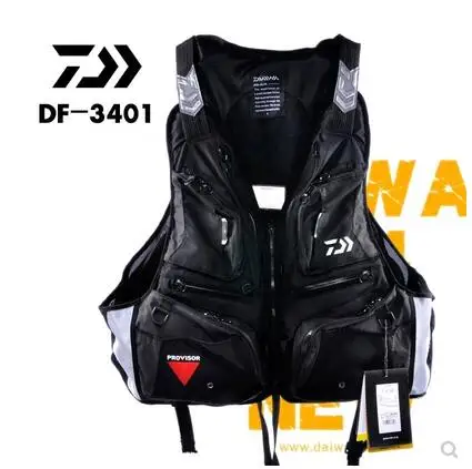 DAIWA DF 3401 спасательный жилет для рыбалки Куртки Съемная Рыбалка одежда высокой