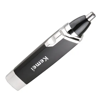 

Kemei KM-6512 Electric Nose Trimmer Beauty Nose Ear Hair Trimmer Removal Safe Face Care Razor Cleaner Portable Travel Shaver