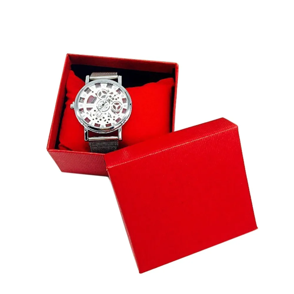 

New Durable Jewelry Organizer Storage Box High Quality Gift Watch Box Bracelet Storage Box Case for saat kutusu