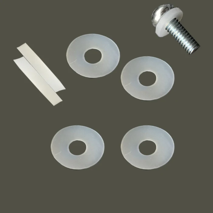 M2 2*5*1 2x5x1 M3 3*7*1 3x7x1 M4 4*8*1 4x8x1 белая силиконовая резиновая подушка амортизационная