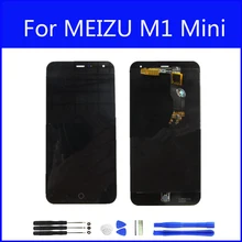 Original LCD For MEIZU M1 Display Screen Digitizer Touch Screen Meiblue M1 Glass Panel 5 Inch Replacement FreeTools