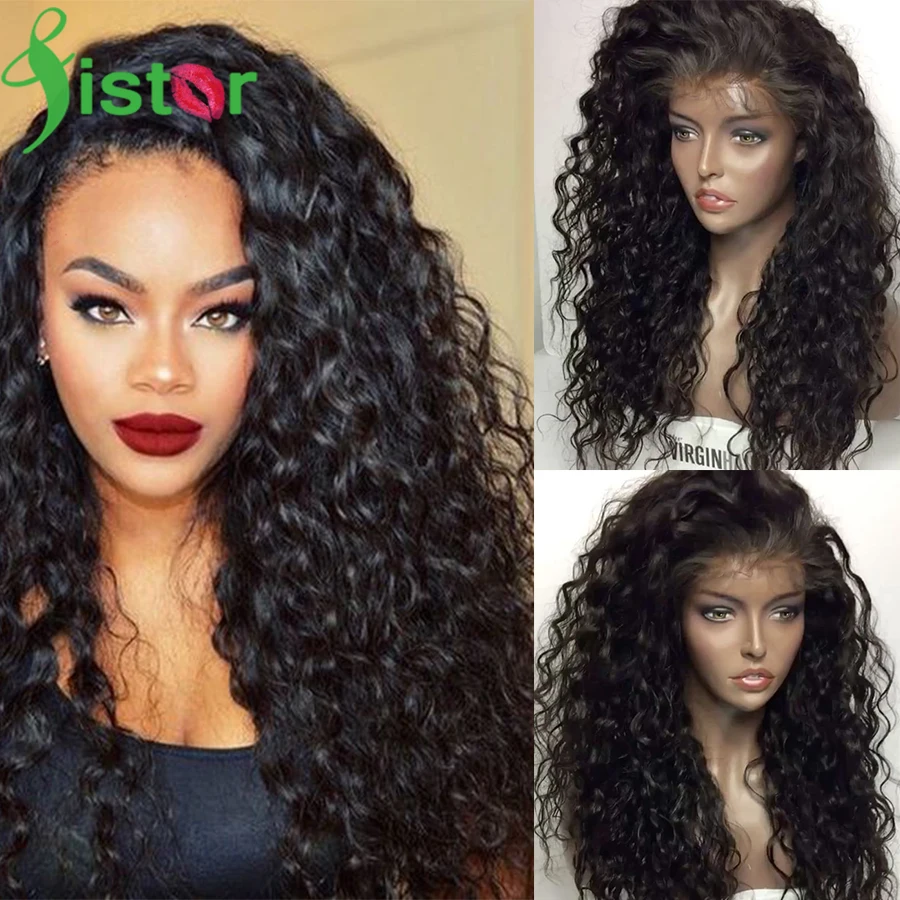 

Glueless Full Lace Human Hair Wigs For Black Women Deep Curly Lace Front Wig Lace Front Human Hair Wigs HumanHair Lace Front Wig