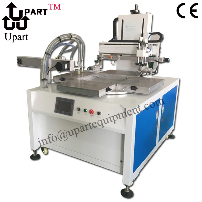 

automatic silk sreen printing machine with unload robot for printing appliance cover