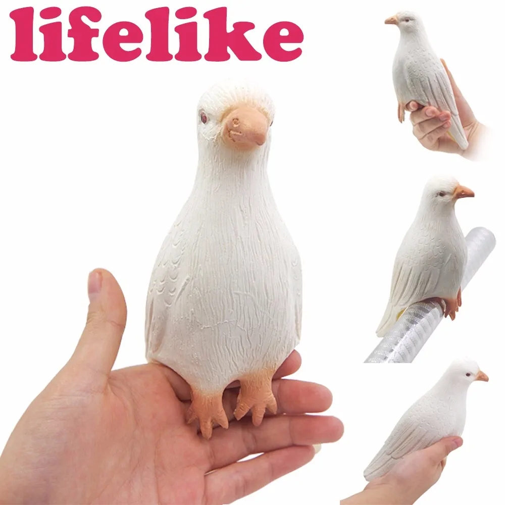 

Magic Simulation Pigeons Magic Tricks Props for Stage Perform Lifelike for dropshipping 20180820