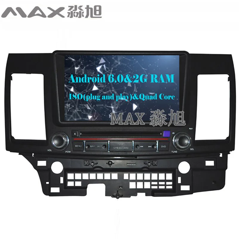 Top MAX quad core 2G+16G Android 6.0 1024*600 8" Car DVD Player for Mitsubishi Lancer 10 GaLant Fortis Ispira with Radio RDS GPS BT 0 Top MAX quad core 2G+16G Android 6.0 1024*600 8" Car DVD Player for Mitsubishi Lancer 10 GaLant Fortis Ispira with Radio RDS GPS BT 0