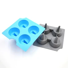 Силиконовые формы в форме мозга Ice Cube Fastze инструменты для мороженого льда прессформы Горячая Акула 3D лоток для льда Cool