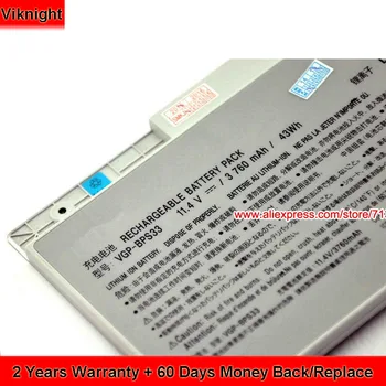 

Genuine 11.4V 43Wh Battery for Sony Vaio SVT151A11L VGP-BPS33 Ultra Book Touch Screen SVT15117CXS Svt1511a11l SVT14115CXS