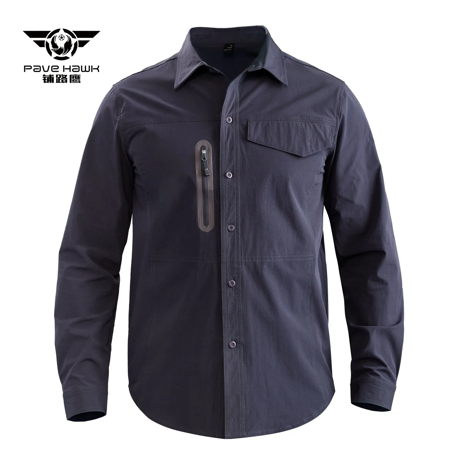 rápida camisa militar ao ar livre caminhadas