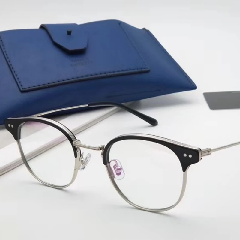 

Korean Brand Alio Model Eyeglasses Frame Women Computer Optical Glasses Frame Prescription Glasses Men Monturas De Lentes Mujer