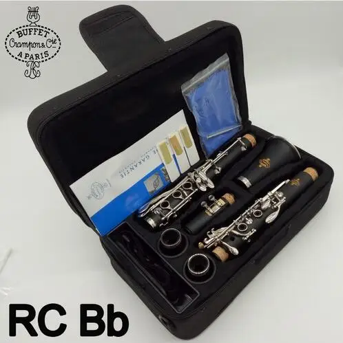 Новый бренд буфет Crampon Париж Профессиональный кларнет BB RC бакелит Рупоры